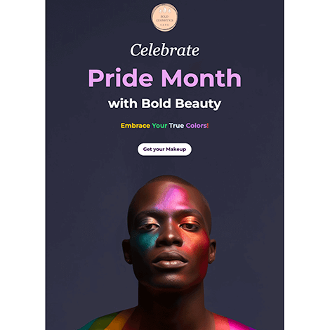 Pride Month Makeup Celebration GIF